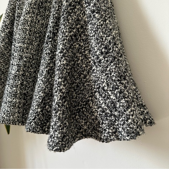 Alice + Olivia Tweed Pattern Skirt Knee Length Size 8 - Picture 4 of 7